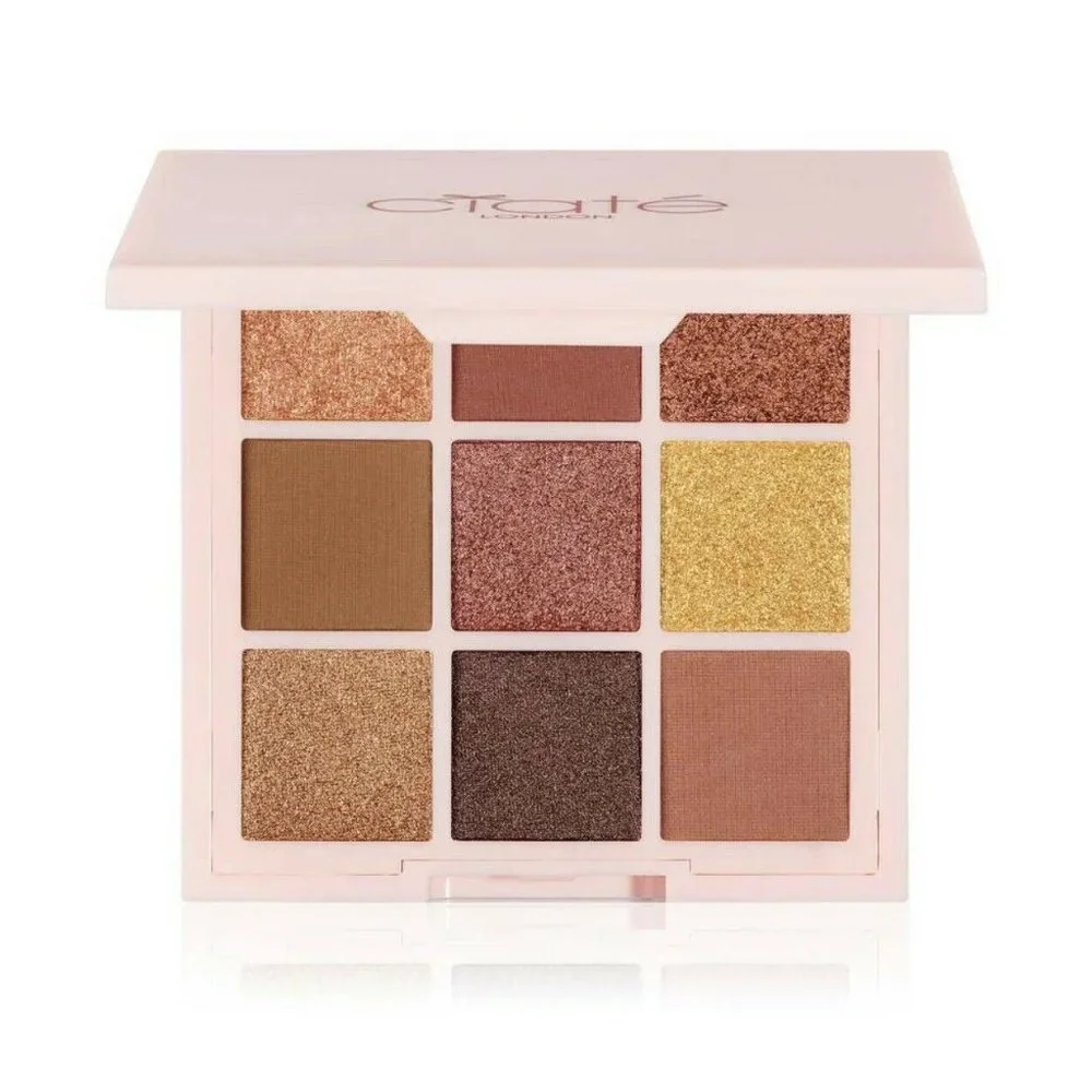 NWT Ciate London Eyeshadow Trend Edit Palette: Bronzed - Full Size - .38 Oz.